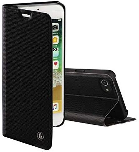 Hama Custodia a portafoglio"Slim Pro" per Apple iPhone 6/6S/7/8, nero