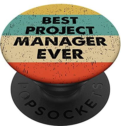 Pro-Ject Camicia Project Manager   Miglior Project Manager mai PopSockets PopGrip Intercambiabile