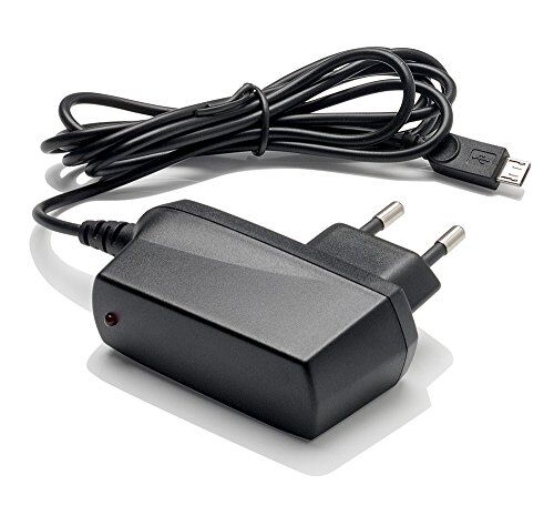 Slabo Caricabatterie Micro USB 1000mA per Sony Xperia Z5 Compact Caricatore rapido per Caricabatterie da Viaggio per telefoni cellulari Nero