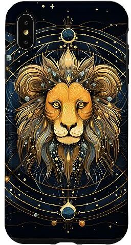 Custodia per iPhone XS Max Leone segno zodiacale Leone Oroscopo Costellazione