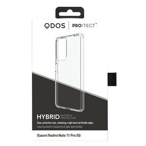 QDOS COQUE HYBRID CLEAR TRAITEMENT ANTI RAYURE REDMI NOTE 11 PRO 4G/5G QDOS COQUE HYBRID CLEAR TRAITEMENT ANTI RAYURE REDMI NOTE 11 PRO 4G/5G