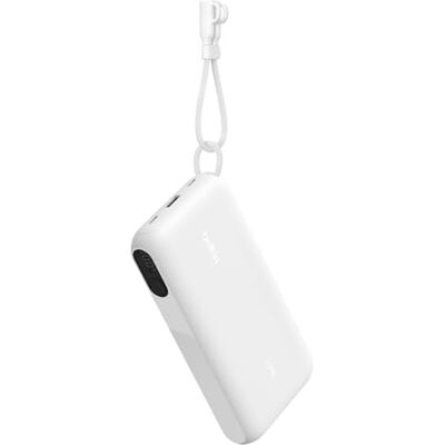 Belkin BoostCharge Power Bank 20000mAh con Display Digitale Bianco Belkin BoostCharge Power Bank 20000mAh con Display Digitale Bianco