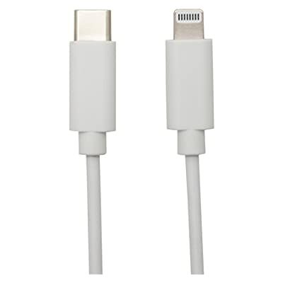 APM 570362 Cavo di tipo C MFI Lightning – Caricabatterie di tipo C – Connettori maschio/maschio – Ricarica e sincronizzazione – 1 m di lunghezza, compatibile con smartphone e tablet, colore: bianco APM 570362 Cavo di tipo C MFI Lightning – Caricabatterie di tipo C – Connettori maschio/maschio – Ricarica e sincronizzazione – 1 m di lunghezza, compatibile con smartphone e tablet, colore: bianco