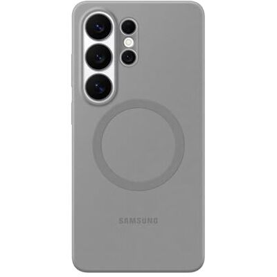 Samsung Silicone Magnet Case per Galaxy S26 Ultra, Gray Cover Magnetica Colorata, Silicone Morbido al tatto, Con Tecnologia Magnetic Power Profile Samsung Silicone Magnet Case per Galaxy S26 Ultra, Gray Cover Magnetica Colorata, Silicone Morbido al tatto, Con Tecnologia Magnetic Power Profile