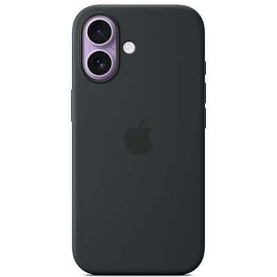 Apple Custodia MagSafe in silicone per iPhone 17 Nero Apple Custodia MagSafe in silicone per iPhone 17 Nero 
