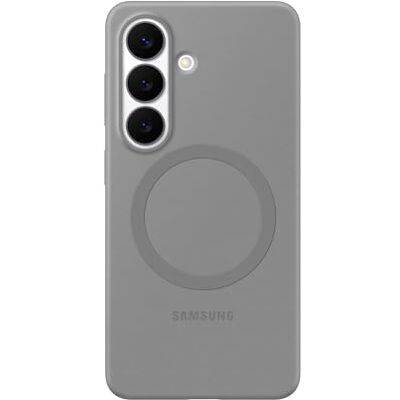 Samsung Silicone Magnet Case cover magnetica in silicone con tecnologia Magnetic Power Profile Galaxy S26, Gray Samsung Silicone Magnet Case cover magnetica in silicone con tecnologia Magnetic Power Profile Galaxy S26, Gray
