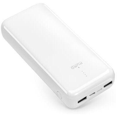 Puro Power Bank 20000mAh Due Porte USB-A E Una USB-C Fast Charge – Cavo Incluso; batteria esterna per smartphone e tablet Puro Power Bank 20000mAh Due Porte USB-A E Una USB-C Fast Charge – Cavo Incluso; batteria esterna per smartphone e tablet