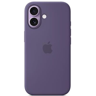 Apple Custodia MagSafe in silicone per iPhone 17 Viola nebbia Apple Custodia MagSafe in silicone per iPhone 17 Viola nebbia 