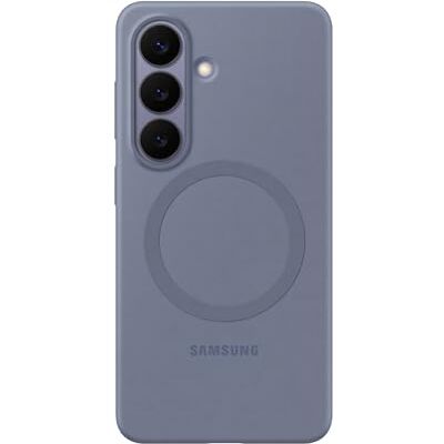 Samsung Silicone Magnet Case per Galaxy S26, Blue Violet Cover Magnetica Colorata, Silicone Morbido al tatto, Con Tecnologia Magnetic Power Profile Samsung Silicone Magnet Case per Galaxy S26, Blue Violet Cover Magnetica Colorata, Silicone Morbido al tatto, Con Tecnologia Magnetic Power Profile