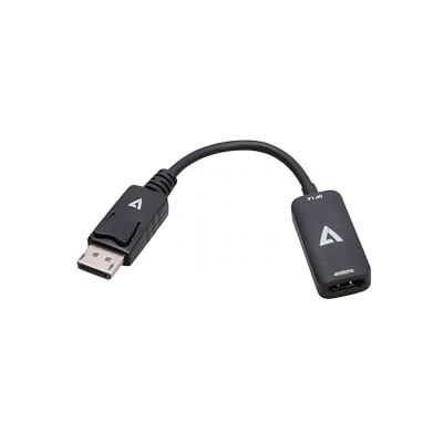 Adattatore DisplayPort a HDMI V7 V7DPHDMIACTV - 4K Ultra HD Adattatore DisplayPort a HDMI V7 V7DPHDMIACTV - 4K Ultra HD