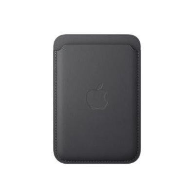Apple Portafoglio MagSafe in tessuto FineWoven per iPhone Nero Apple Portafoglio MagSafe in tessuto FineWoven per iPhone Nero 