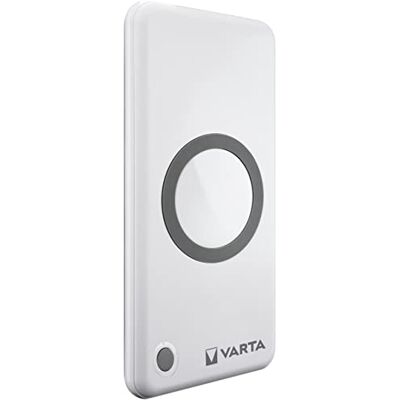 Varta 57913 Power Bank 10000mAh Wireless Bianco Varta 57913 Power Bank 10000mAh Wireless Bianco