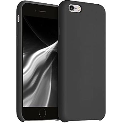 kwmobile Cover per Apple iPhone 6 / 6S Custodia Back Case per Smartphone in Silicone TPU Protezione Gommata nero kwmobile Cover per Apple iPhone 6 / 6S Custodia Back Case per Smartphone in Silicone TPU Protezione Gommata nero