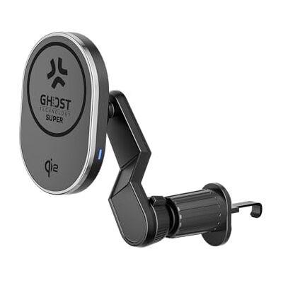 Celly Supporto Auto Magnetico con Ricarica Wireless Qi2, Compatibile Magsafe, Caricatore Wireless per Smartphone, Fissaggio Bocchetta Aria, Rotazione 360°, Design Compatto Celly Supporto Auto Magnetico con Ricarica Wireless Qi2, Compatibile Magsafe, Caricatore Wireless per Smartphone, Fissaggio Bocchetta Aria, Rotazione 360°, Design Compatto