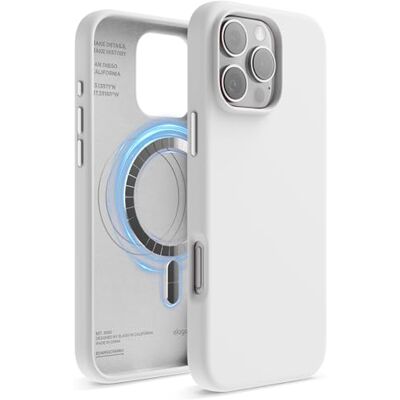elago Cover Magnetica in Silicone per iPhone 16 Pro Max (6,9") elago Cover Magnetica in Silicone per iPhone 16 Pro Max (6,9")
