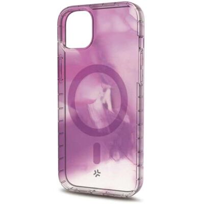 Celly Custodia per cellulare iPhone 15 Plus viola trasparente Celly Custodia per cellulare iPhone 15 Plus viola trasparente