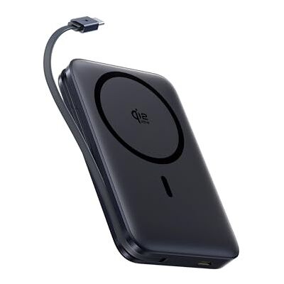 Baseus PicoGo Qi2.2 Magsafe Powerbank con Cavo, PD USB-C 45W, Power Bank Magnetico Wireless 25W, Batteria Magsafe 10000mAh Compatibile con iPhone 17/16/15/14/13/12/Pro/Pro Max Series Baseus PicoGo Qi2.2 Magsafe Powerbank con Cavo, PD USB-C 45W, Power Bank Magnetico Wireless 25W, Batteria Magsafe 10000mAh Compatibile con iPhone 17/16/15/14/13/12/Pro/Pro Max Series