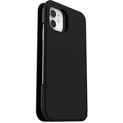 OtterBox Cover per iPhone 11 Strada Via, resistente a shock e cadute fino a 2 metri, folio sottile, morbido al tatto con slot carta di credito, testato 2x vs norme MIL-STD 810G, Nero OtterBox Cover per iPhone 11 Strada Via, resistente a shock e cadute fino a 2 metri, folio sottile, morbido al tatto con slot carta di credito, testato 2x vs norme MIL-STD 810G, Nero