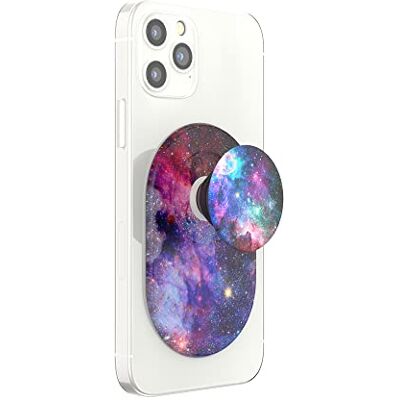 PopSockets : PopGrip per Magsafe Supporto e Impugnatura per Telefoni Cellulari e Custodia con un Top Intercambiabile Blue Nebula PopSockets : PopGrip per Magsafe Supporto e Impugnatura per Telefoni Cellulari e Custodia con un Top Intercambiabile Blue Nebula