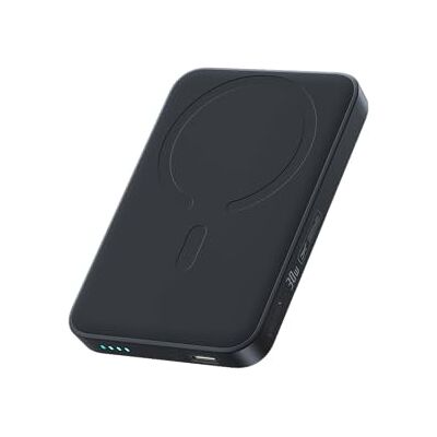 Baseus Enerfill MagSafe Power Bank 10000 mAh 30W USB C Magnetic Power Bank, Batterie Esterne senza Fili, Mini Power Bank Compatibile con iPhone 17/16/15/14/13/12/Pro/Pro Max, Nero (FM11) Baseus Enerfill MagSafe Power Bank 10000 mAh 30W USB C Magnetic Power Bank, Batterie Esterne senza Fili, Mini Power Bank Compatibile con iPhone 17/16/15/14/13/12/Pro/Pro Max, Nero (FM11)