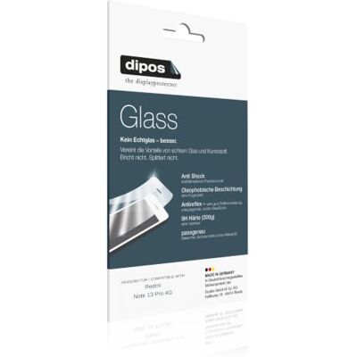 dipos 2x Pellicola Protettiva 9H opaca per Redmi Note 13 Pro 4G Antiriflesso, non si rompe e non si scheggia, non è vero vetro, Anti-Shock, antigraffio, senza bolle, autoadesiva dipos 2x Pellicola Protettiva 9H opaca per Redmi Note 13 Pro 4G Antiriflesso, non si rompe e non si scheggia, non è vero vetro, Anti-Shock, antigraffio, senza bolle, autoadesiva