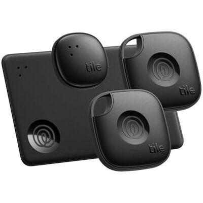 Life360 Tile by Essentials Localizzatori e tracker Bluetooth per chiavi, portafogli, telecomandi e altro. Trova facilmente tutte le tue cose. Compatibile con iOS e con Android. Pacchetto da 4 Life360 Tile by Essentials Localizzatori e tracker Bluetooth per chiavi, portafogli, telecomandi e altro. Trova facilmente tutte le tue cose. Compatibile con iOS e con Android. Pacchetto da 4