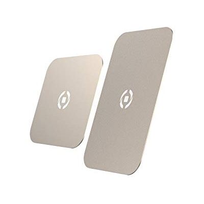 Celly GHOSTPLATEGD Placche per Supporto da Auto Magnetico, Oro Celly GHOSTPLATEGD Placche per Supporto da Auto Magnetico, Oro