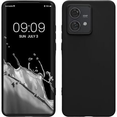 kwmobile Custodia Compatibile con Motorola Edge 40 Neo Cover Back Case per Smartphone in Silicone TPU Protezione Gommata nero matt kwmobile Custodia Compatibile con Motorola Edge 40 Neo Cover Back Case per Smartphone in Silicone TPU Protezione Gommata nero matt