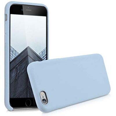 kwmobile Cover per Apple iPhone 6 / 6S Custodia Back Case per Smartphone in Silicone TPU Protezione Gommata blu chiaro matt kwmobile Cover per Apple iPhone 6 / 6S Custodia Back Case per Smartphone in Silicone TPU Protezione Gommata blu chiaro matt