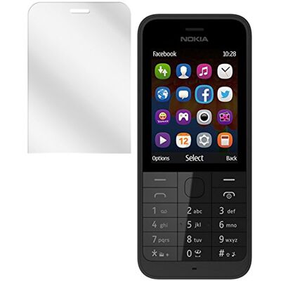 dipos 6x Pellicola Protettiva trasparente per Nokia 225 Si adatta perfettamente, ultra sottile, antigraffio, senza bolle, compatibile con cover, anti impronte, autoadesiva dipos 6x Pellicola Protettiva trasparente per Nokia 225 Si adatta perfettamente, ultra sottile, antigraffio, senza bolle, compatibile con cover, anti impronte, autoadesiva