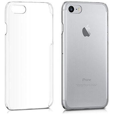 kwmobile Cover compatibile con Apple iPhone SE (2020/2022) / 8/7 Custodia rigida trasparente per cellulare Back Cover cristallo in plastica trasparente kwmobile Cover compatibile con Apple iPhone SE (2020/2022) / 8/7 Custodia rigida trasparente per cellulare Back Cover cristallo in plastica trasparente