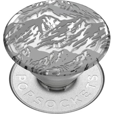PopSockets : PopGrip Plant Supporto e Impugnatura Estensibile Realizzati con Materiali a Base Vegetale con un Top Intercambiabile per Smartphone e Tablet Translucent Mountains PopSockets : PopGrip Plant Supporto e Impugnatura Estensibile Realizzati con Materiali a Base Vegetale con un Top Intercambiabile per Smartphone e Tablet Translucent Mountains