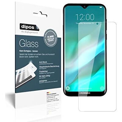 dipos 2x Pellicola Protettiva 9H trasparente per Doogee X90L dipos 2x Pellicola Protettiva 9H trasparente per Doogee X90L