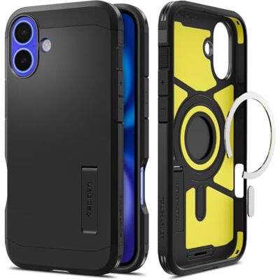 Spigen Cover Tough Armor (AI) MagFit per iPhone 16 Plus Compatibile con MagSafe Spigen Cover Tough Armor (AI) MagFit per iPhone 16 Plus Compatibile con MagSafe