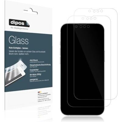 dipos 1x Pellicola Protettiva 9H trasparente per Apple iPhone 14 Non si rompe e non si scheggia, non è vero vetro, Anti-Shock, si adatta perfettamente, antigraffio, senza bolle, autoadesiva dipos 1x Pellicola Protettiva 9H trasparente per Apple iPhone 14 Non si rompe e non si scheggia, non è vero vetro, Anti-Shock, si adatta perfettamente, antigraffio, senza bolle, autoadesiva