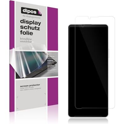 dipos 4x Pellicola Protettiva trasparente per Sony Xperia 10 VI Si adatta perfettamente, ultra sottile, antigraffio, senza bolle, compatibile con cover, anti impronte, autoadesiva dipos 4x Pellicola Protettiva trasparente per Sony Xperia 10 VI Si adatta perfettamente, ultra sottile, antigraffio, senza bolle, compatibile con cover, anti impronte, autoadesiva