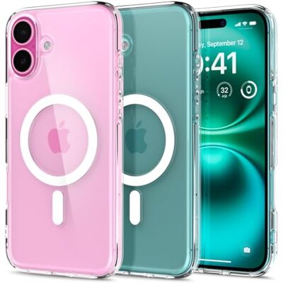 Spigen Cover Ultra Hybrid MagFit per iPhone 16 Plus Spigen Cover Ultra Hybrid MagFit per iPhone 16 Plus