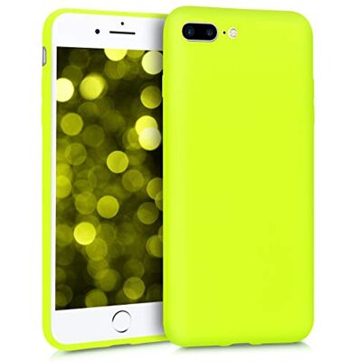 kwmobile Custodia Compatibile con Apple iPhone 7 Plus/iPhone 8 Plus Cover Back Case per Smartphone in Silicone TPU Protezione Gommata giallo fluorescente kwmobile Custodia Compatibile con Apple iPhone 7 Plus/iPhone 8 Plus Cover Back Case per Smartphone in Silicone TPU Protezione Gommata giallo fluorescente
