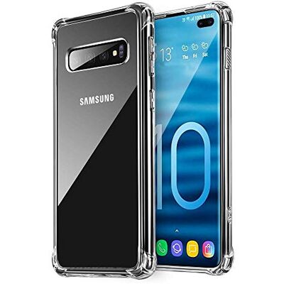 REY Cover in Gel TPU Anti-Shock per Samsung Galaxy S10+ / S10 Plus, Morbido Silicone Custodie Protettivo Case, Anti-Scratch, Protettiva Sottile Back Cover REY Cover in Gel TPU Anti-Shock per Samsung Galaxy S10+ / S10 Plus, Morbido Silicone Custodie Protettivo Case, Anti-Scratch, Protettiva Sottile Back Cover