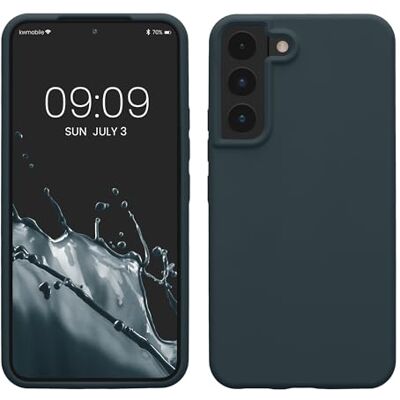 kwmobile Cover per Samsung Galaxy S22 Custodia Back Case per Smartphone in Silicone TPU Protezione Gommata ardesia scuro kwmobile Cover per Samsung Galaxy S22 Custodia Back Case per Smartphone in Silicone TPU Protezione Gommata ardesia scuro
