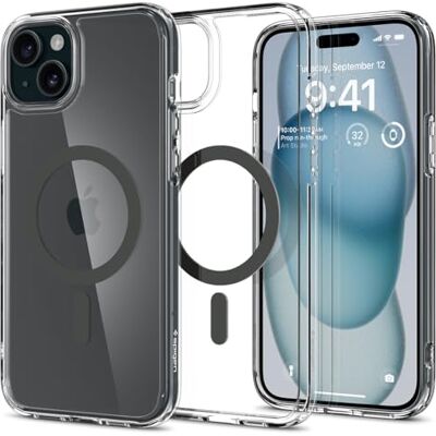Spigen Cover Ultra Hybrid MagFit per iPhone 15 Spigen Cover Ultra Hybrid MagFit per iPhone 15