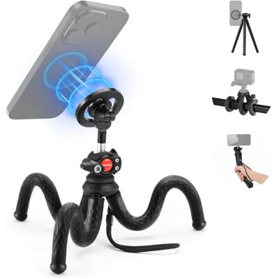 Treppiede Smartphone NEEWER - Testa a Sfera Flessibile - Compatto e Portatile Treppiede Smartphone NEEWER - Testa a Sfera Flessibile - Compatto e Portatile