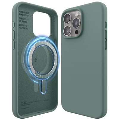 elago Cover Magnetica in Silicone per iPhone 15 Pro Max elago Cover Magnetica in Silicone per iPhone 15 Pro Max