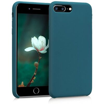 kwmobile Cover per Apple iPhone 7 Plus/iPhone 8 Plus Custodia Back Case per Smartphone in Silicone TPU Protezione Gommata petrolio matt kwmobile Cover per Apple iPhone 7 Plus/iPhone 8 Plus Custodia Back Case per Smartphone in Silicone TPU Protezione Gommata petrolio matt