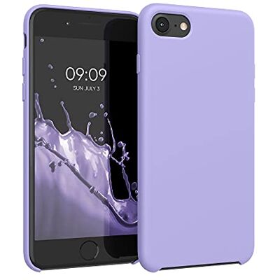 kwmobile Cover per Apple iPhone SE (2022/2020) / iPhone 8/7 Custodia Back Case per Smartphone in Silicone TPU Protezione Gommata lavanda kwmobile Cover per Apple iPhone SE (2022/2020) / iPhone 8/7 Custodia Back Case per Smartphone in Silicone TPU Protezione Gommata lavanda