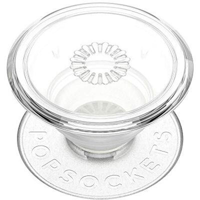 PopSockets : PopGrip Supporto e Impugnatura per Telefoni Cellulari e Tablet con un Top Intercambiabile Clear PopSockets : PopGrip Supporto e Impugnatura per Telefoni Cellulari e Tablet con un Top Intercambiabile Clear