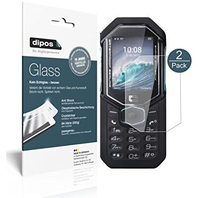 dipos 2x Pellicola Protettiva 9H trasparente per Crosscall Shark-X3 dipos 2x Pellicola Protettiva 9H trasparente per Crosscall Shark-X3