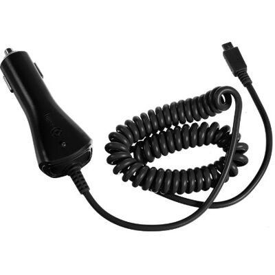 Celly Carica Batterie da Auto 1A MicroUSB, Nero Celly Carica Batterie da Auto 1A MicroUSB, Nero
