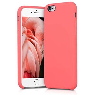 kwmobile Cover per Apple iPhone 6 / 6S Custodia Back Case per Smartphone in Silicone TPU Protezione Gommata corallo fluorescente kwmobile Cover per Apple iPhone 6 / 6S Custodia Back Case per Smartphone in Silicone TPU Protezione Gommata corallo fluorescente