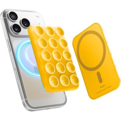 elago Supporto Magnetico a Ventosa per iPhone, Compatibile con MagSafe elago Supporto Magnetico a Ventosa per iPhone, Compatibile con MagSafe